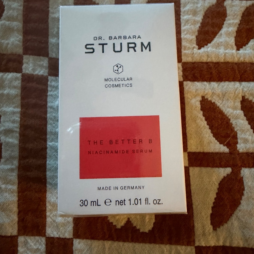 Dr. Barbara Sturm- "The Better B" Niacinamide Serum, NEW IN PLASTIC 30 ML Size